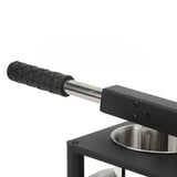 Manual Press Juicer Lever Design 304 Stainless Steel Hand Pressed Juicer Fruit Squeezer with Two Filters