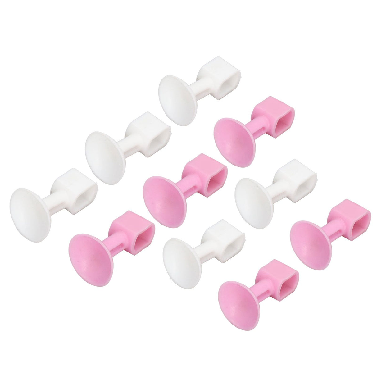 10 PCS Washer Door Holder Pink White Rubber Keep Dry Washing Machine Door Bracket for Dry Properly Prevent Odor