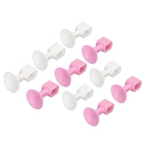 10 PCS Washer Door Holder Pink White Rubber Keep Dry Washing Machine Door Bracket for Dry Properly Prevent Odor
