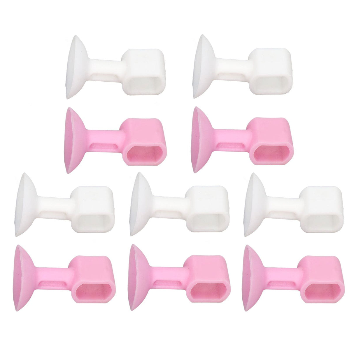 10 PCS Washer Door Holder Pink White Rubber Keep Dry Washing Machine Door Bracket for Dry Properly Prevent Odor