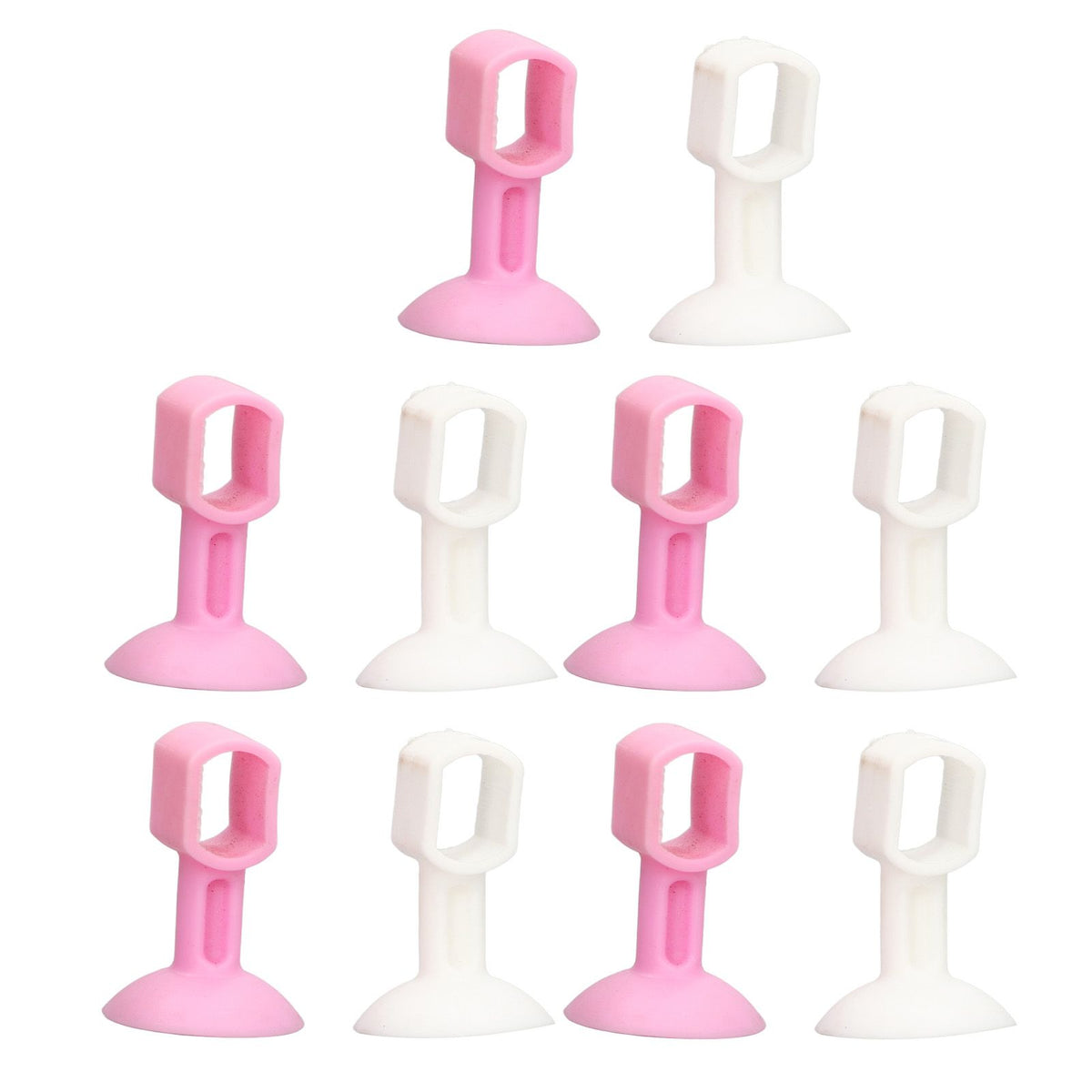 10 PCS Washer Door Holder Pink White Rubber Keep Dry Washing Machine Door Bracket for Dry Properly Prevent Odor