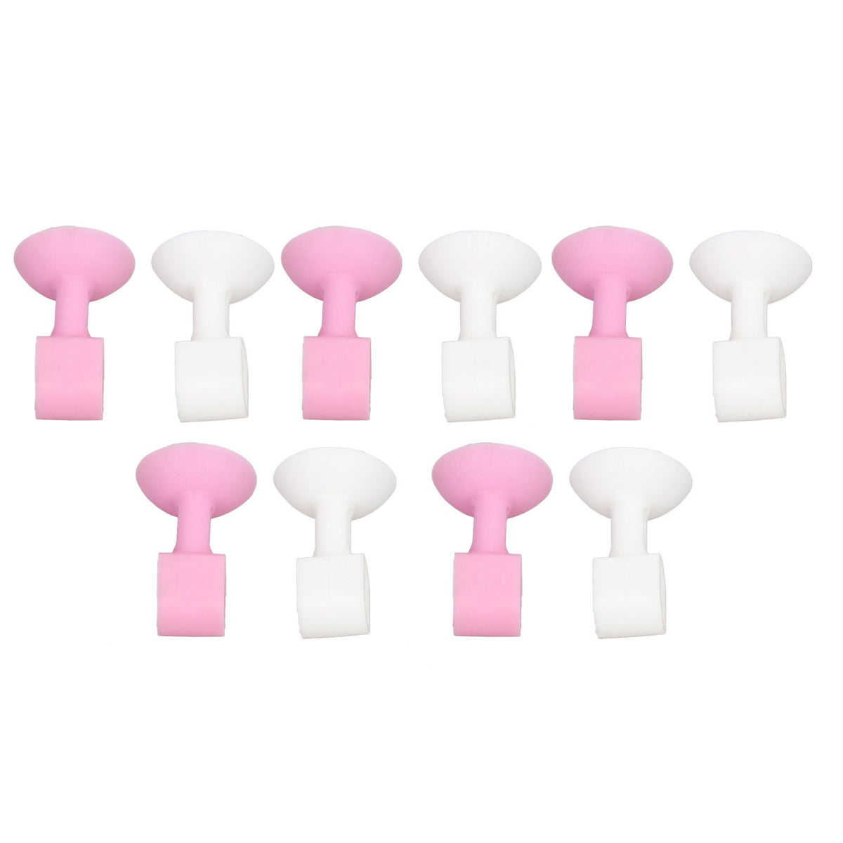 10 PCS Washer Door Holder Pink White Rubber Keep Dry Washing Machine Door Bracket for Dry Properly Prevent Odor