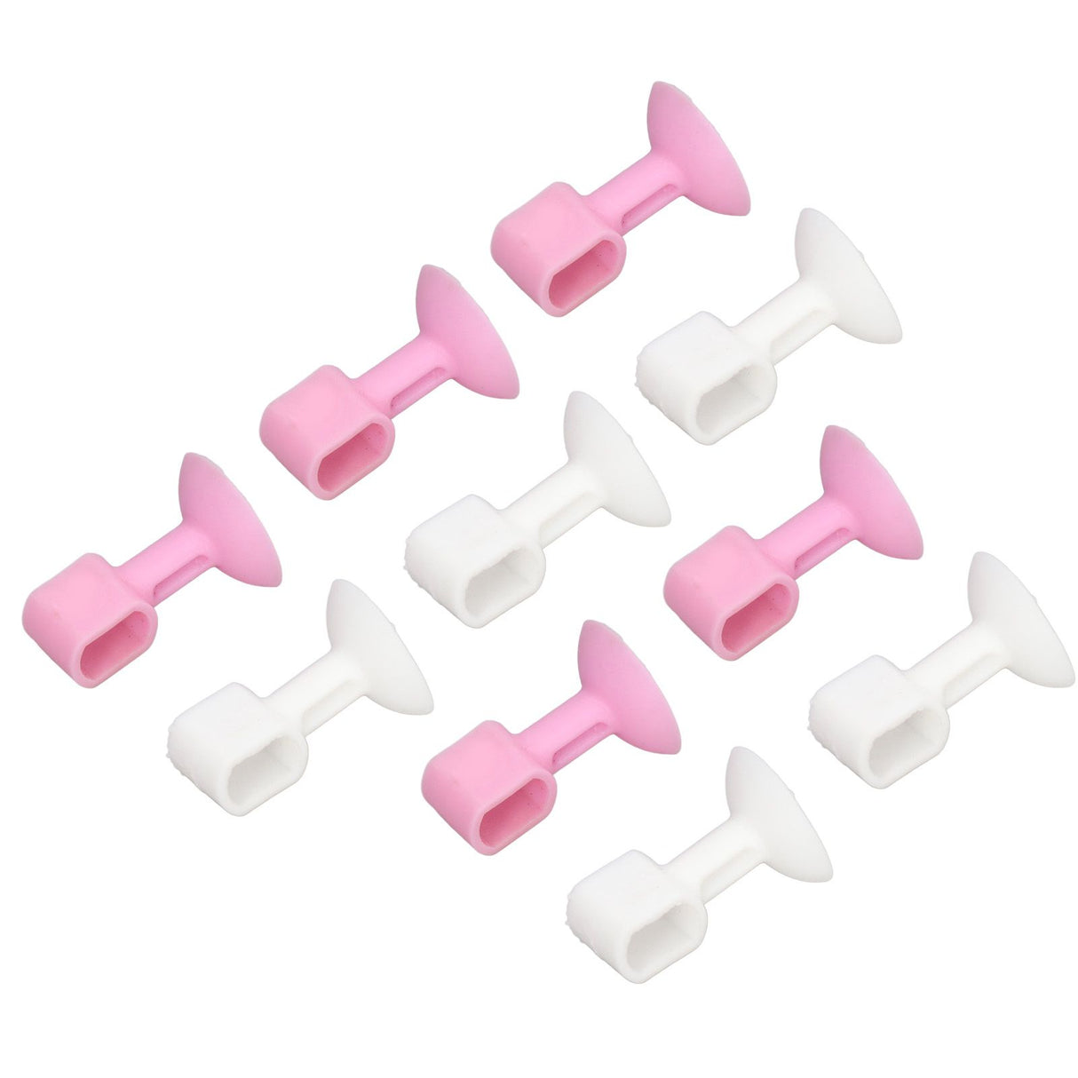 10 PCS Washer Door Holder Pink White Rubber Keep Dry Washing Machine Door Bracket for Dry Properly Prevent Odor