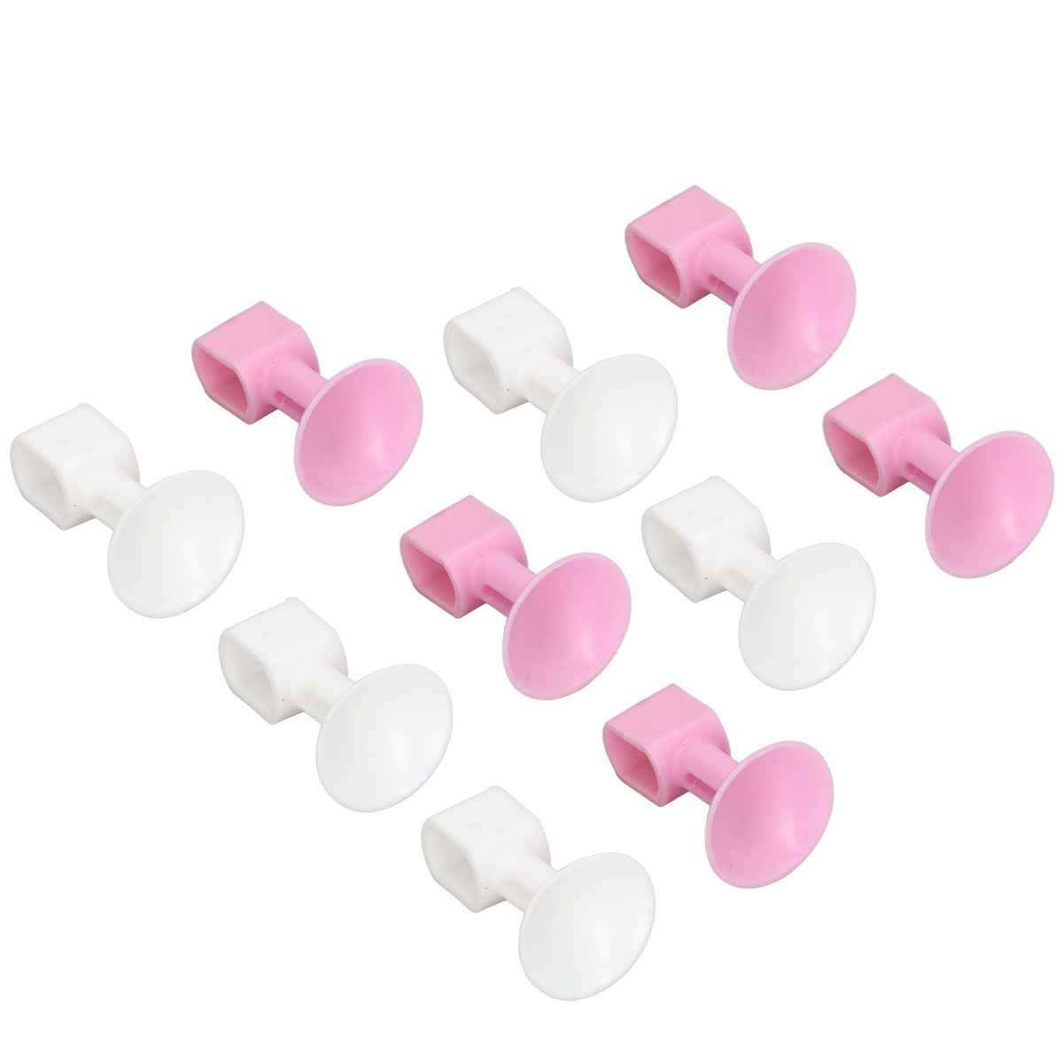 10 PCS Washer Door Holder Pink White Rubber Keep Dry Washing Machine Door Bracket for Dry Properly Prevent Odor