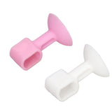 10 PCS Washer Door Holder Pink White Rubber Keep Dry Washing Machine Door Bracket for Dry Properly Prevent Odor - Extra Image