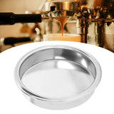 Blind Filter Stainless Steel Wear Resistant Rust Proof 2.3in Coffee Machine Backflush Insert Blind Filter for Home