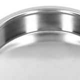 Blind Filter Stainless Steel Wear Resistant Rust Proof 2.3in Coffee Machine Backflush Insert Blind Filter for Home