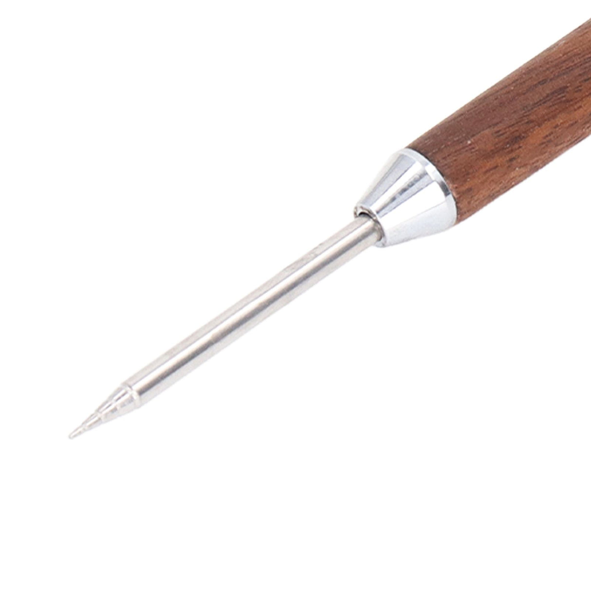 2PCS Coffee Art Pen Wooden Handle Stainless Steel Coffee Fancy Stitch Needle for DIY Decorating