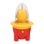 Egg Scrambler Shaker Lovely Electric Mini Portable USB Charging Golden Egg Maker for Kitchen Red
