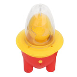 Egg Scrambler Shaker Lovely Electric Mini Portable USB Charging Golden Egg Maker for Kitchen Red
