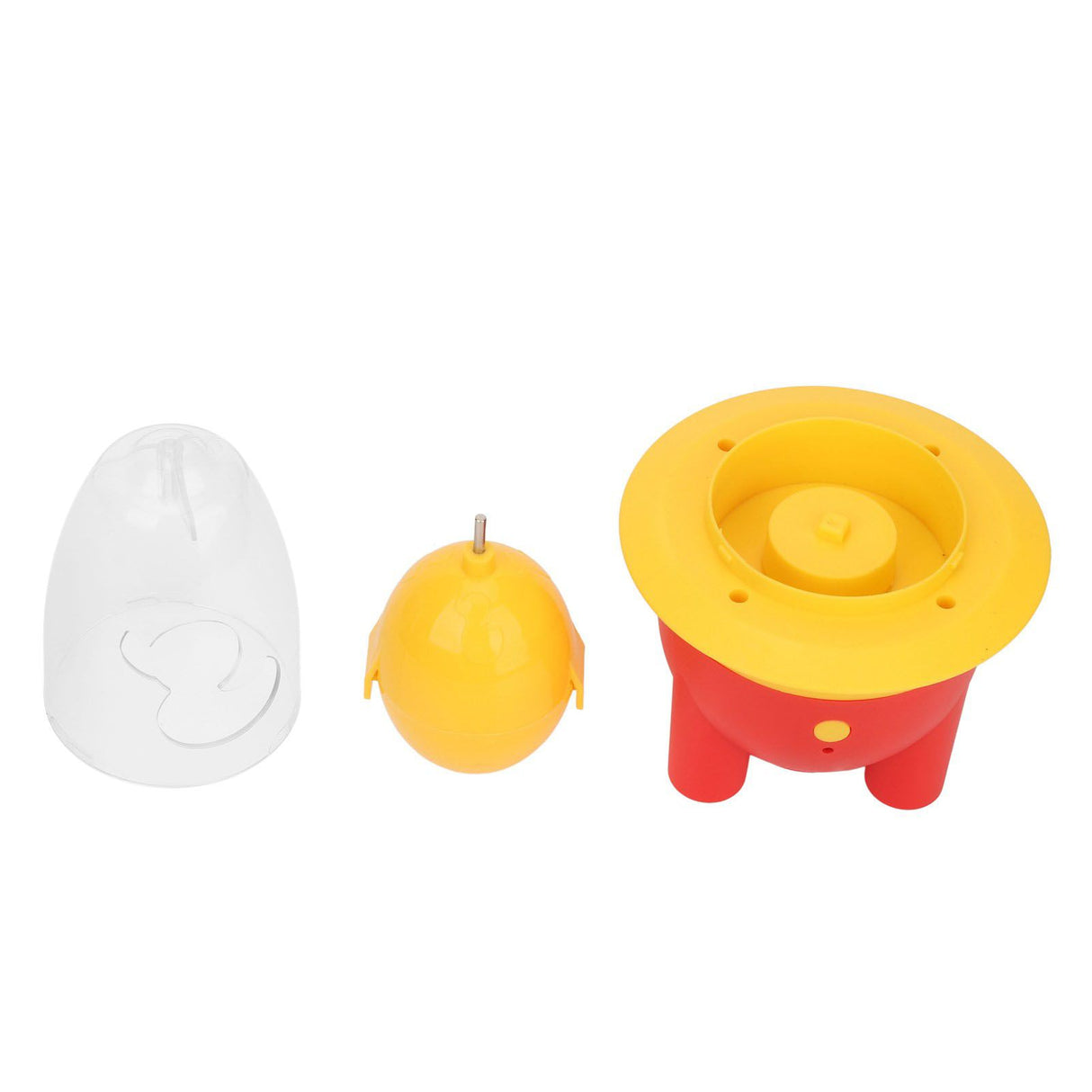 Egg Scrambler Shaker Lovely Electric Mini Portable USB Charging Golden Egg Maker for Kitchen Red