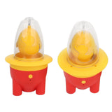 Egg Scrambler Shaker Lovely Electric Mini Portable USB Charging Golden Egg Maker for Kitchen Red