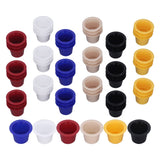 60pcs Refillable Disposable Coffee Capsule Cup Bottom Sealing Aluminum Film Plastic Coffee Filters for Home