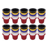 60pcs Refillable Disposable Coffee Capsule Cup Bottom Sealing Aluminum Film Plastic Coffee Filters for Home