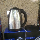 Electric Heating Kettle 304 Stainless Steel Large Capacity Water Boiler Teapot for Home - 45-Degree Angle
