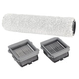 Vacuum Cleaner Main Brush and Filter Set Environmentally Friendly Vacuum Cleaner Replacement Accessories for TINECO S3 F3 - Low Angle