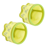 Vacuum Filter Replacement Vacuum Cleaner Accessories for LG A9 A958KA A958SA A9MASTER2X A927KGMS - Top-Down View