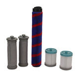 Vacuum Filter Kit Brush Roll Head Vacuum Cleaner Accessory Replacement for TINECO A10 A11 EA10 PURE ONE