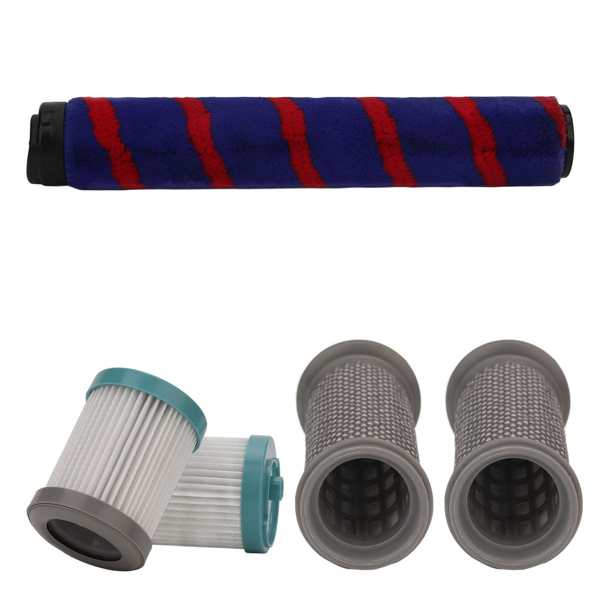 Vacuum Filter Kit Brush Roll Head Vacuum Cleaner Accessory Replacement for TINECO A10 A11 EA10 PURE ONE