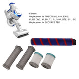 Vacuum Filter Kit Brush Roll Head Vacuum Cleaner Accessory Replacement for TINECO A10 A11 EA10 PURE ONE - Extra Image