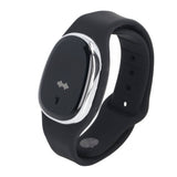 Outdoor Sports Mosquito Repellent Bracelet Ultrasonic Mosquito Repellent Wristband USB Rechargeable for Pregnant Women Children Black