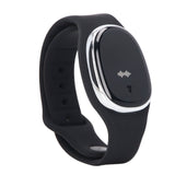 Outdoor Sports Mosquito Repellent Bracelet Ultrasonic Mosquito Repellent Wristband USB Rechargeable for Pregnant Women Children Black