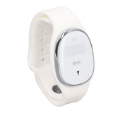 Outdoor Sports Mosquito Repellent Bracelet Ultrasonic Mosquito Repellent Wristband USB Rechargeable for Pregnant Women Children White