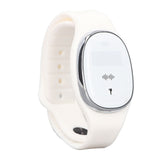 Outdoor Sports Mosquito Repellent Bracelet Ultrasonic Mosquito Repellent Wristband USB Rechargeable for Pregnant Women Children White