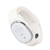 Outdoor Sports Mosquito Repellent Bracelet Ultrasonic Mosquito Repellent Wristband USB Rechargeable for Pregnant Women Children White