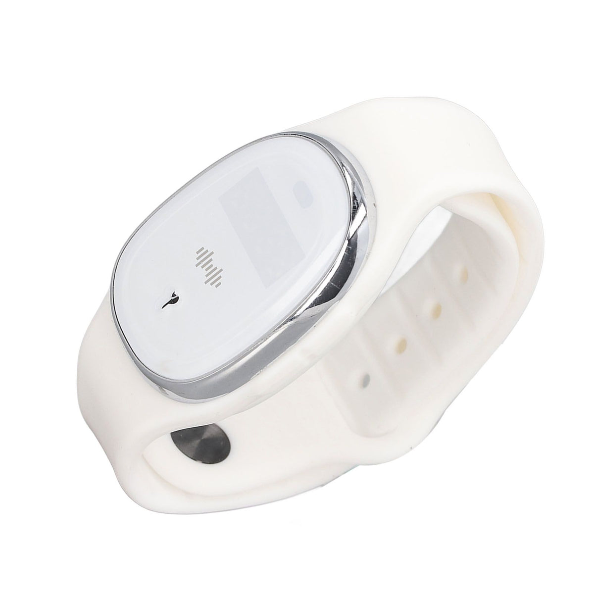 Outdoor Sports Mosquito Repellent Bracelet Ultrasonic Mosquito Repellent Wristband USB Rechargeable for Pregnant Women Children White
