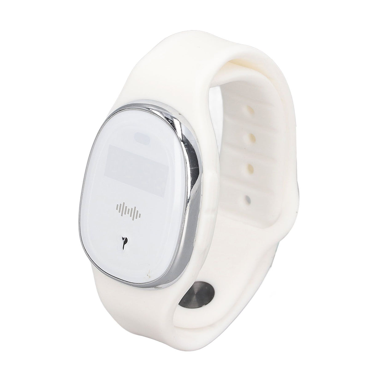 Outdoor Sports Mosquito Repellent Bracelet Ultrasonic Mosquito Repellent Wristband USB Rechargeable for Pregnant Women Children White