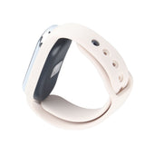 Mosquito Repellent Bracelet 5V 1A 90mah USB Rechargeable Step Counting Temperature Ultrasonic Wristband White - Side View