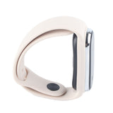 Mosquito Repellent Bracelet 5V 1A 90mah USB Rechargeable Step Counting Temperature Ultrasonic Wristband White - Close-Up Angle