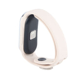 Mosquito Repellent Bracelet 5V 1A 90mah USB Rechargeable Step Counting Temperature Ultrasonic Wristband White - Low Angle