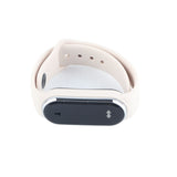 Mosquito Repellent Bracelet 5V 1A 90mah USB Rechargeable Step Counting Temperature Ultrasonic Wristband White - Extra Image