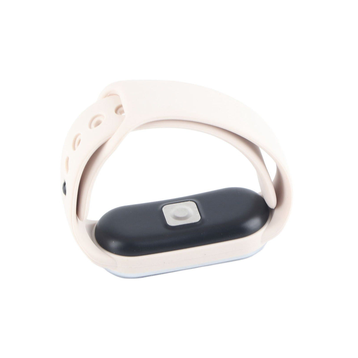 Mosquito Repellent Bracelet 5V 1A 90mah USB Rechargeable Step Counting Temperature Ultrasonic Wristband White