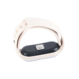 Mosquito Repellent Bracelet 5V 1A 90mah USB Rechargeable Step Counting Temperature Ultrasonic Wristband White