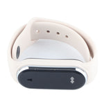 Mosquito Repellent Bracelet 5V 1A 90mah USB Rechargeable Step Counting Temperature Ultrasonic Wristband White