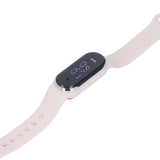 Anti Mosquito Bracelet Watch Silica Gel USB Rechargeable Ultrasonic Mosquito Repellent Bracelet for Outdoor White - Extra Image