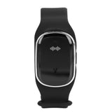 Mosquito Repellent Bracelet Outdoor Ultrasonic USB Charging Anti Mosquito Wristband for Kids Pregnant Woman Black