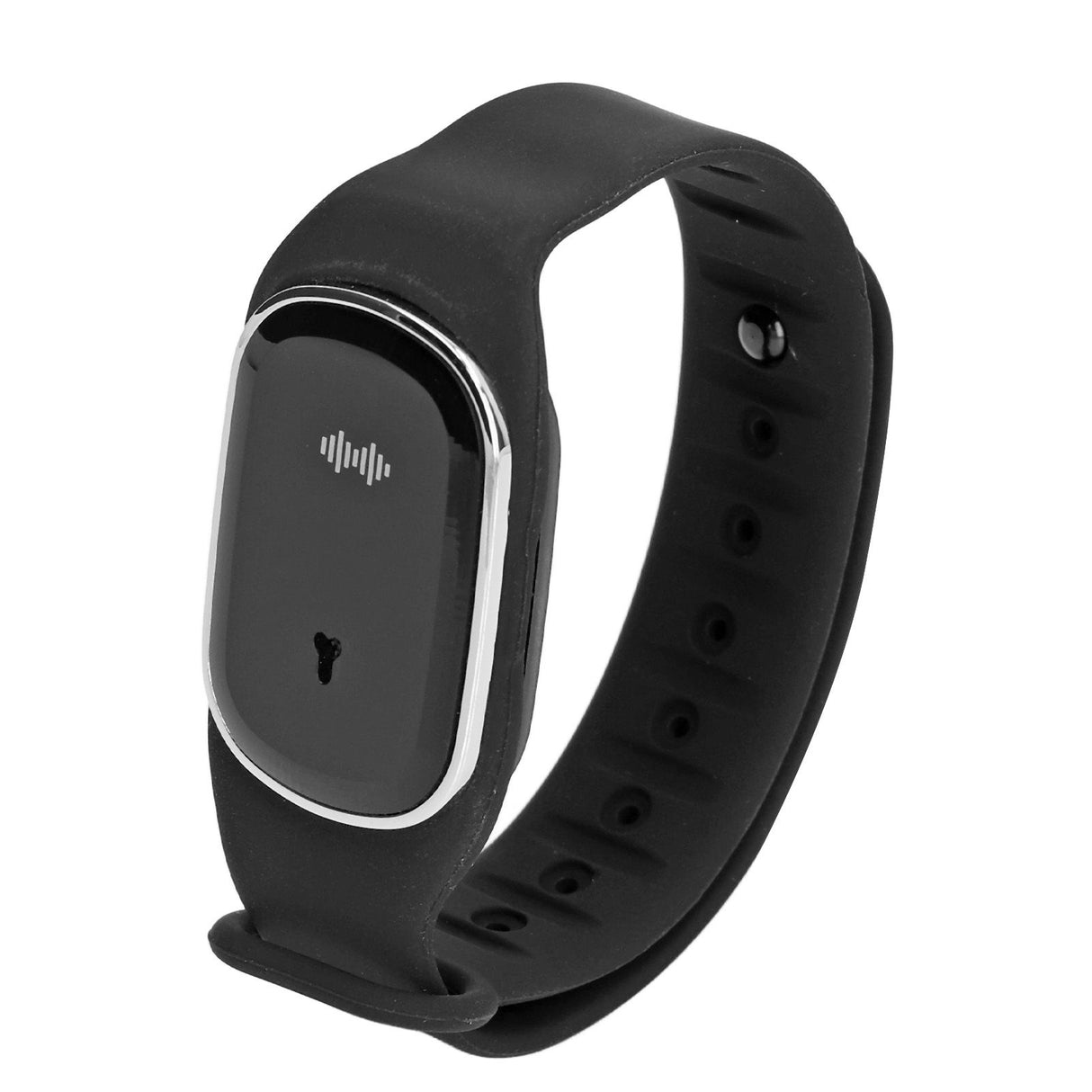 Mosquito Repellent Bracelet Outdoor Ultrasonic USB Charging Anti Mosquito Wristband for Kids Pregnant Woman Black