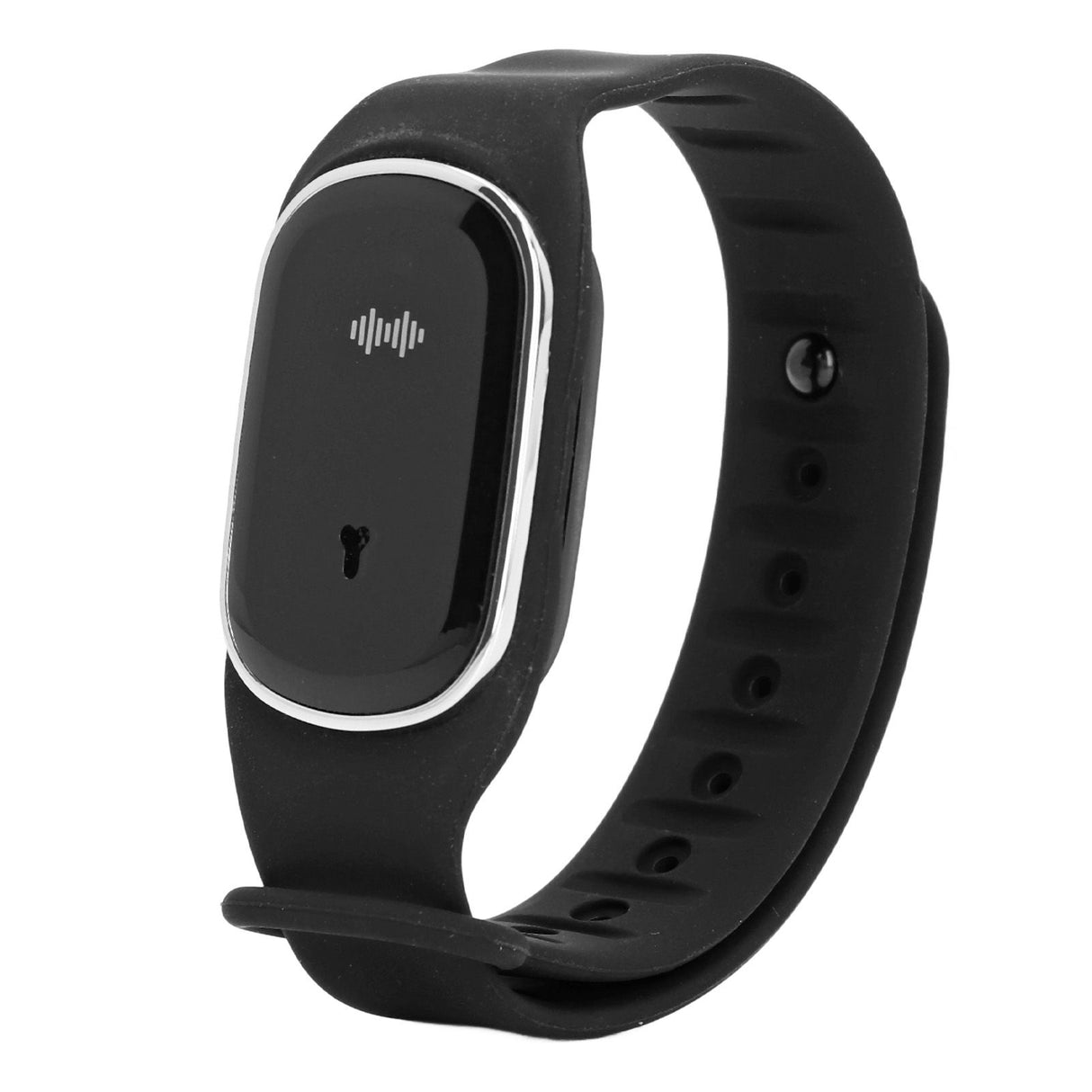 Mosquito Repellent Bracelet Outdoor Ultrasonic USB Charging Anti Mosquito Wristband for Kids Pregnant Woman Black