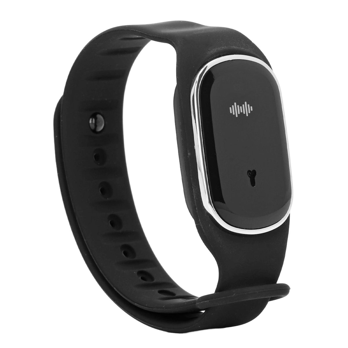 Mosquito Repellent Bracelet Outdoor Ultrasonic USB Charging Anti Mosquito Wristband for Kids Pregnant Woman Black