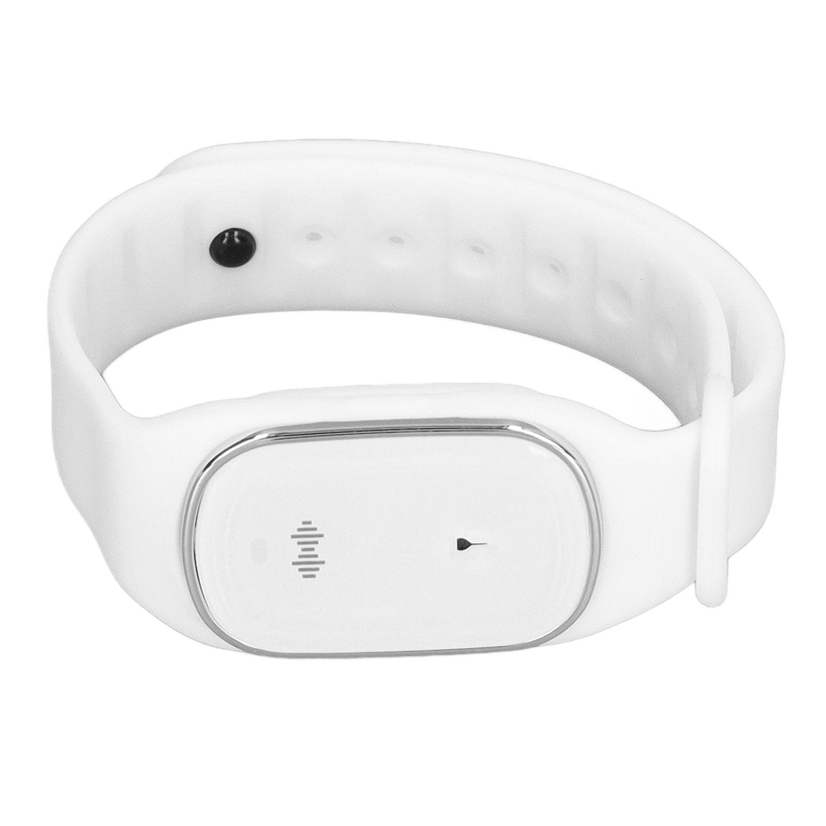 Mosquito Repellent Bracelet Outdoor Ultrasonic USB Charging Anti Mosquito Wristband for Kids Pregnant Woman White