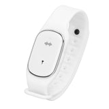 Mosquito Repellent Bracelet Outdoor Ultrasonic USB Charging Anti Mosquito Wristband for Kids Pregnant Woman White