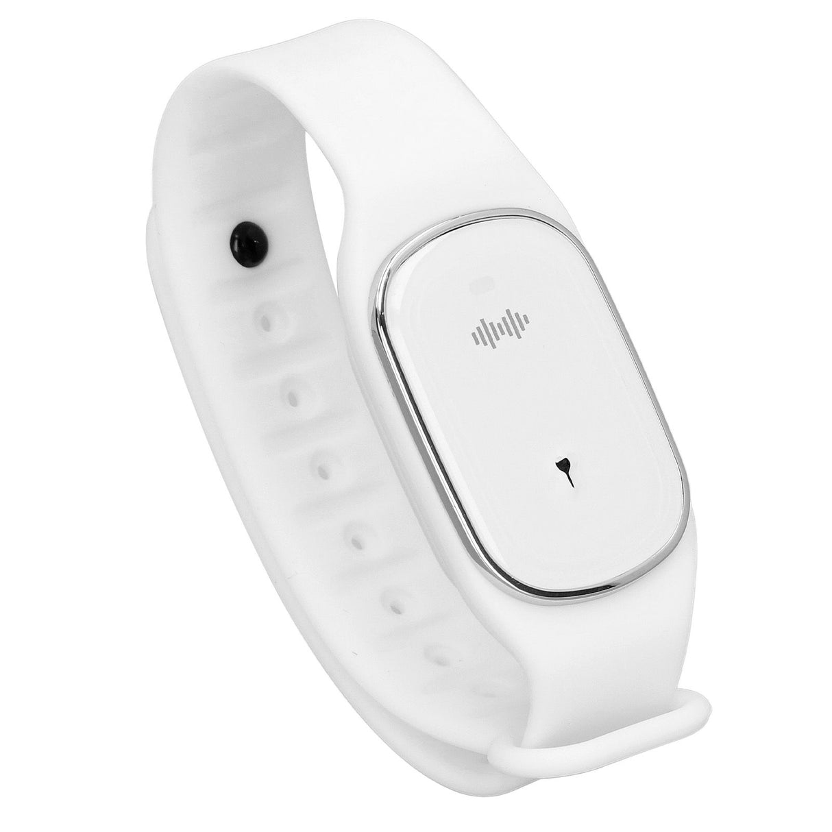Mosquito Repellent Bracelet Outdoor Ultrasonic USB Charging Anti Mosquito Wristband for Kids Pregnant Woman White