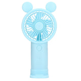 Mini Handheld Fan USB 1200mAh Battery Dual Drive Portable Handheld Fan Electric Small Fan Blue