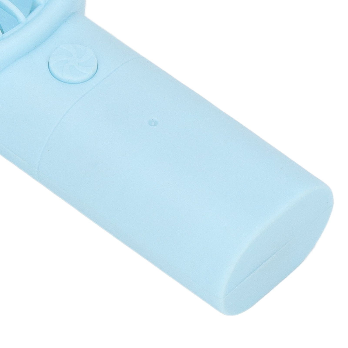 Mini Handheld Fan USB 1200mAh Battery Dual Drive Portable Handheld Fan Electric Small Fan Blue