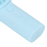Mini Handheld Fan USB 1200mAh Battery Dual Drive Portable Handheld Fan Electric Small Fan Blue - Extra Image