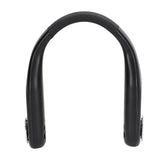 Hanging Neck Fan 3 Modes USB Charging 3600mAh Battery Adjustable Angle Mute Design Face Fan for Home Office Travel Black - Side View